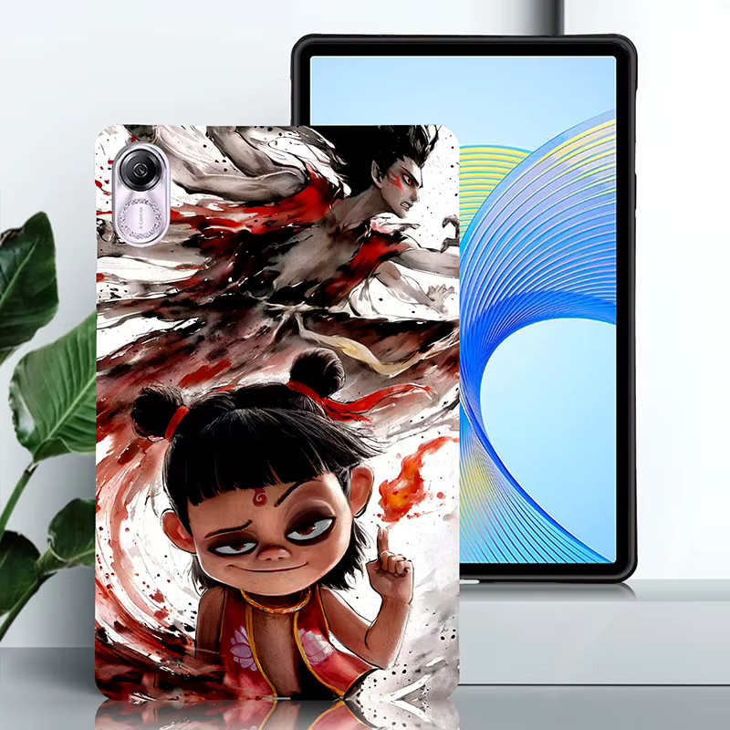 Schutzhülle aus Silikon und TPU für Honor Pad und Huawei Matepad von JESSLEI in Schwarz - Bild 2