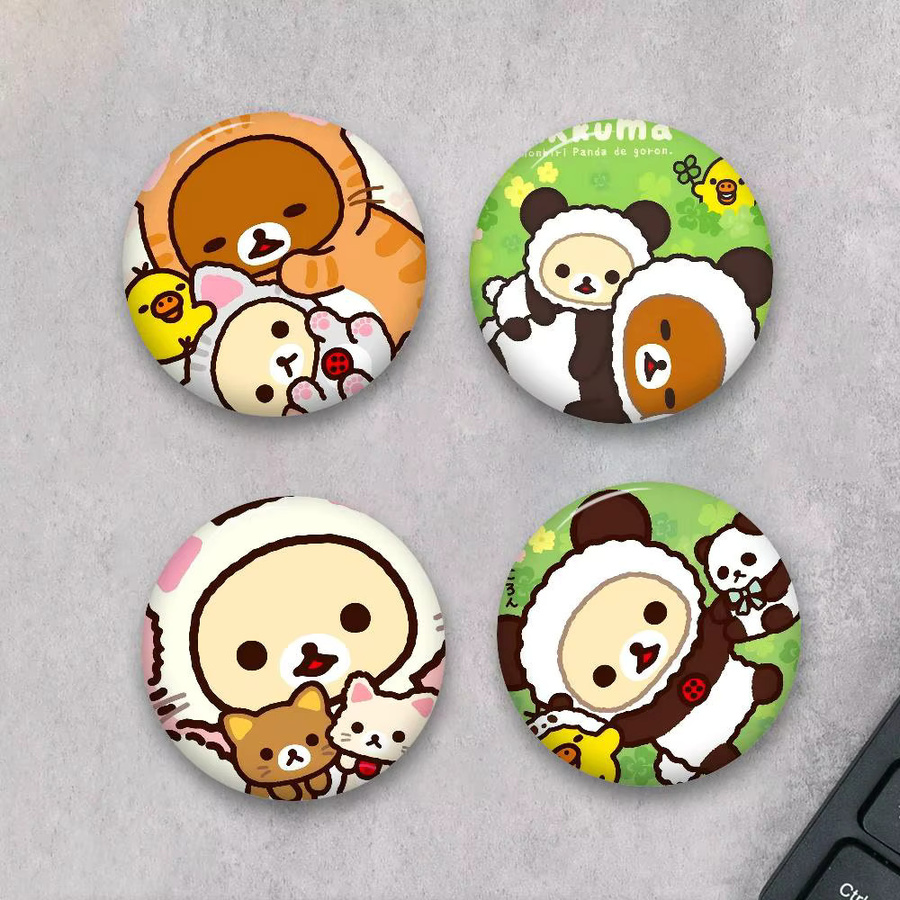 Kayou Brosche R-Rilakkuma, Bunt, Unisex - Bild 1