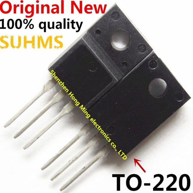 5 Stück MMF60R280QTH MMF60R290PTH MMF60R190Q Leistungstransistoren im TO-220 Gehäuse in Schwarz - Bild 1