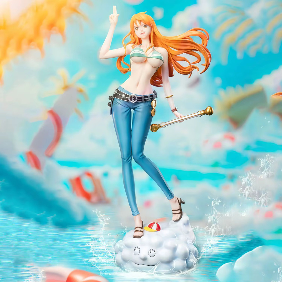 Bandai One Piece Nami Charakterfigur, PVC-Statue, 25cm, Einzelfigur - Bild 2