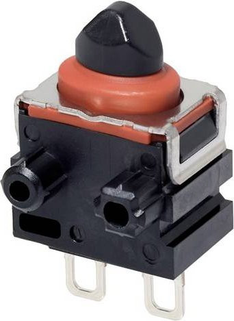 Omron Mikroschalter D2EW-B03H 12 V/DC 0.1A Schwarz IP67 - Bild 1