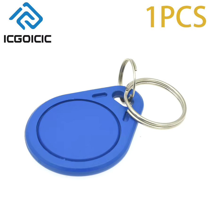 RFID-IC-Schlüsselanhänger 13,56 MHz NFC-kompatibel für Zugangskontrolle und Arduino-Projekte, Blau - Bild 2