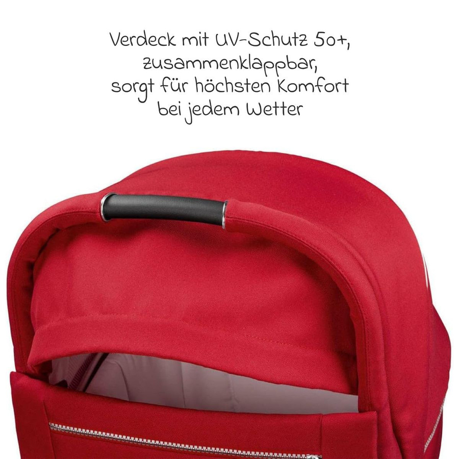 Peg Perego Tragewanne Culla Grande in Red Shine - Bild 5