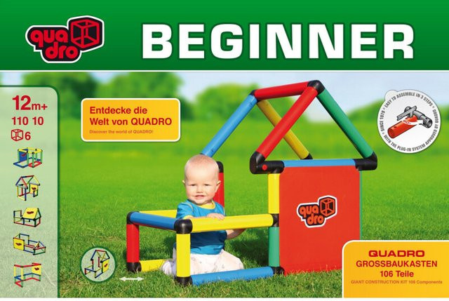 Quadro Beginner modulares Klettergerüst, ab 1 Jahr - Bild 1