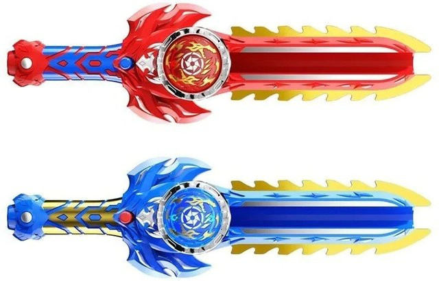 hairun Mini Kreative Schwert Launcher Led Kreisel, mit Licht - Bild 1