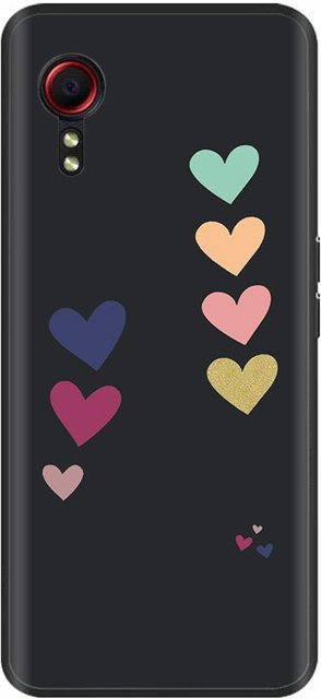 Samsung Galaxy Xcover 5 Silikon Handyhülle Stoßfänger Schutz in Schwarz für SM-G525F - Bild 1