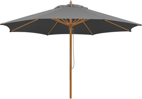 Schneider Schirme Marktschirm Malaga in Anthrazit Grau mit Ø 300 cm und UPF 50+ - Bild 1