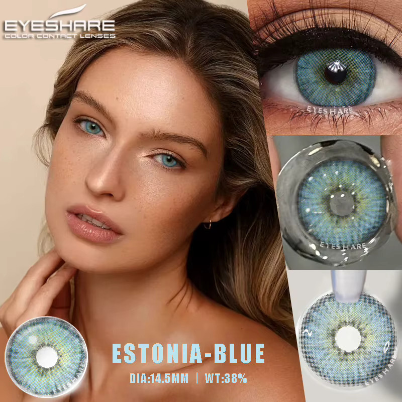 EYESHARE farbige Kontaktlinsen, Diamant-Braun - Bild 2