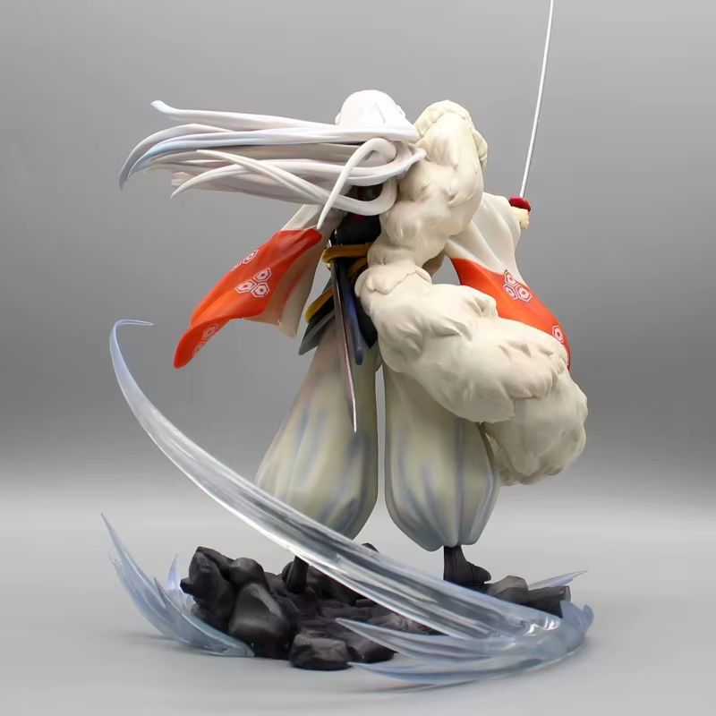 Bandai Inuyasha Sesshoumaru Anime Figur aus Kunststoff, mehrfarbig, Höhe: 36 cm - Bild 4