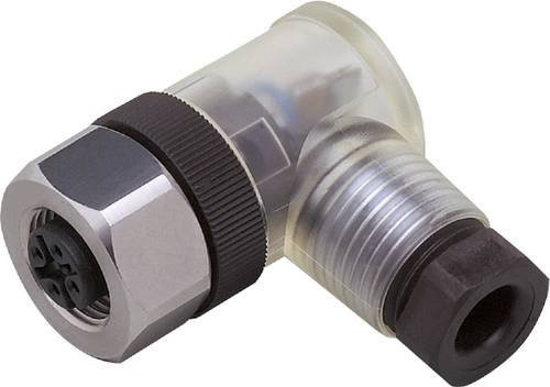ifm Electronic E11863 Sensor-Aktor-Steckverbinder, unkonfektioniert, Buchse, gewinkelt, Polzahl: 5, transparent - Bild 1