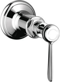 Hansgrohe Axor Montreux UP-Absperrventil mit Hebel als Fertigmontageset in Brushed Nickel - Bild 1