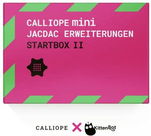 Calliope JackDac Erweiterung Star Box II Sensorkit in Pink mit USB-C Anschluss - Bild 1