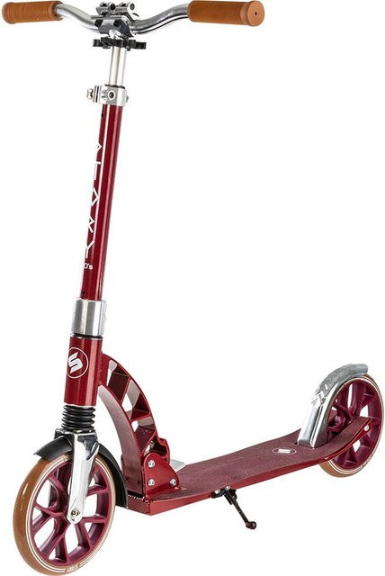 City-Scooter 70's Foldable Commuter, rot, Metall - Bild 1