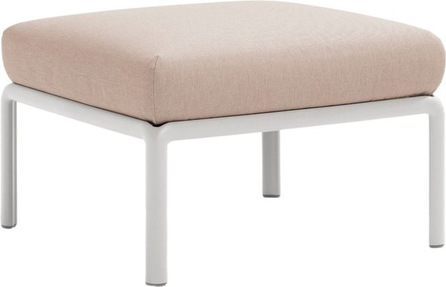 Nardi Komodo Pouf für den Garten in Weiß und Beige - Bild 1