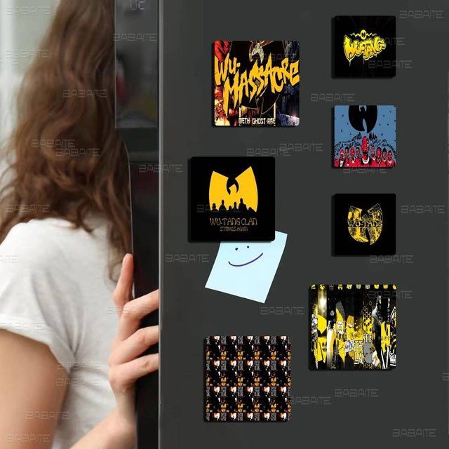 Sänger W-WU-T--TANG Anime Kühlschrankmagnet aus PVC in Multicolor für deine Küchendekoration - Bild 1
