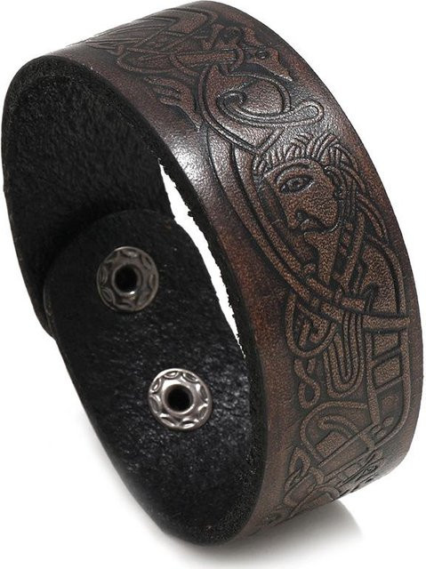 Rui Di Armband, Rindsleder, Schwarz, Unisex, 21cm-22.5cm - Bild 1