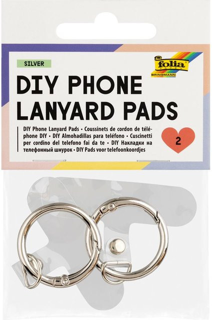 Handyketten-Ringhalterung, Silber, Unisex - Bild 1