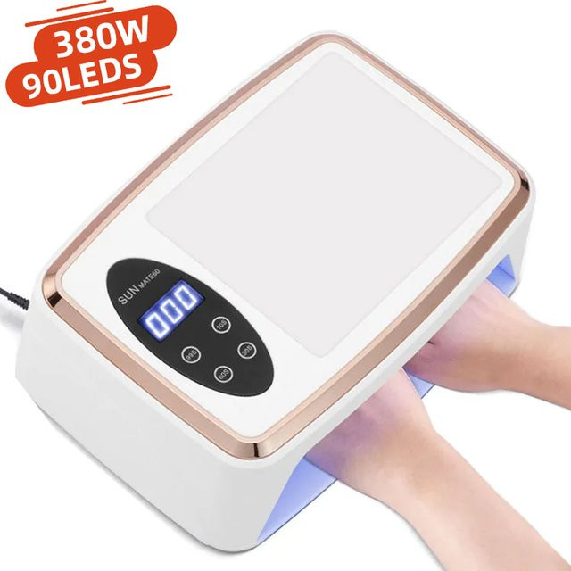 DianaBeauty UV LED Nagel Lampe mit Handkissen, 380W - Bild 1