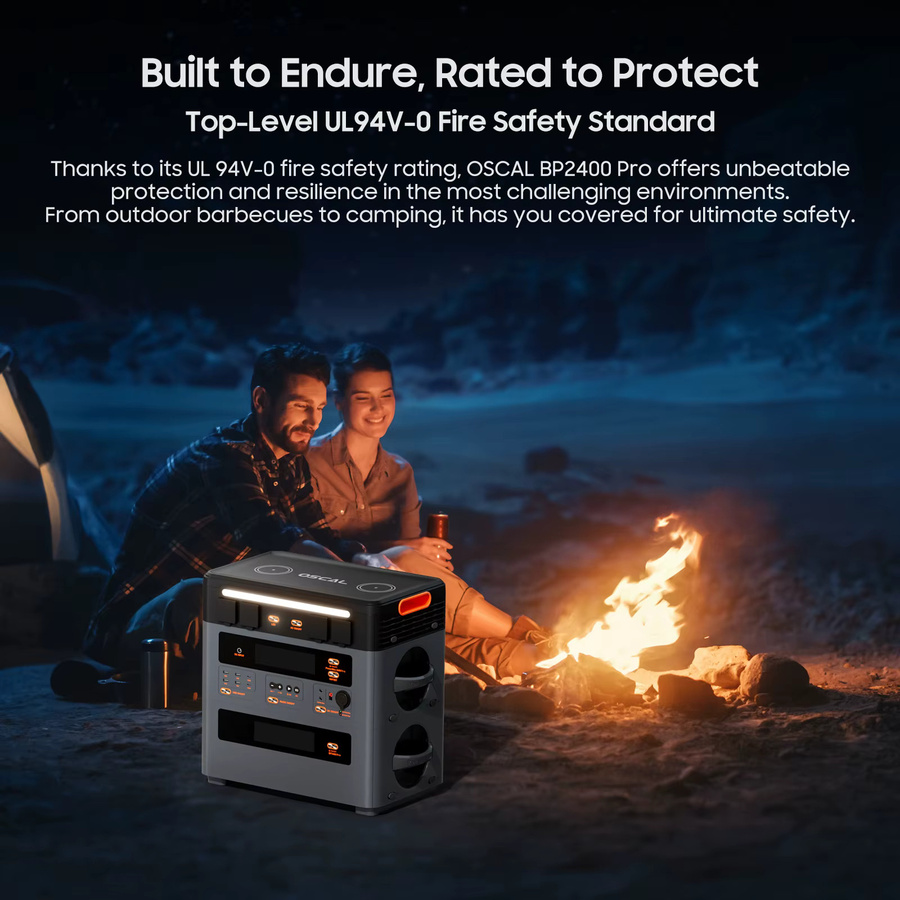 OSCAL BP2400PRO Batterie-Erweiterungspack für PowerMax2400 Pro zur Erweiterung des Energiespeichers - Bild 3