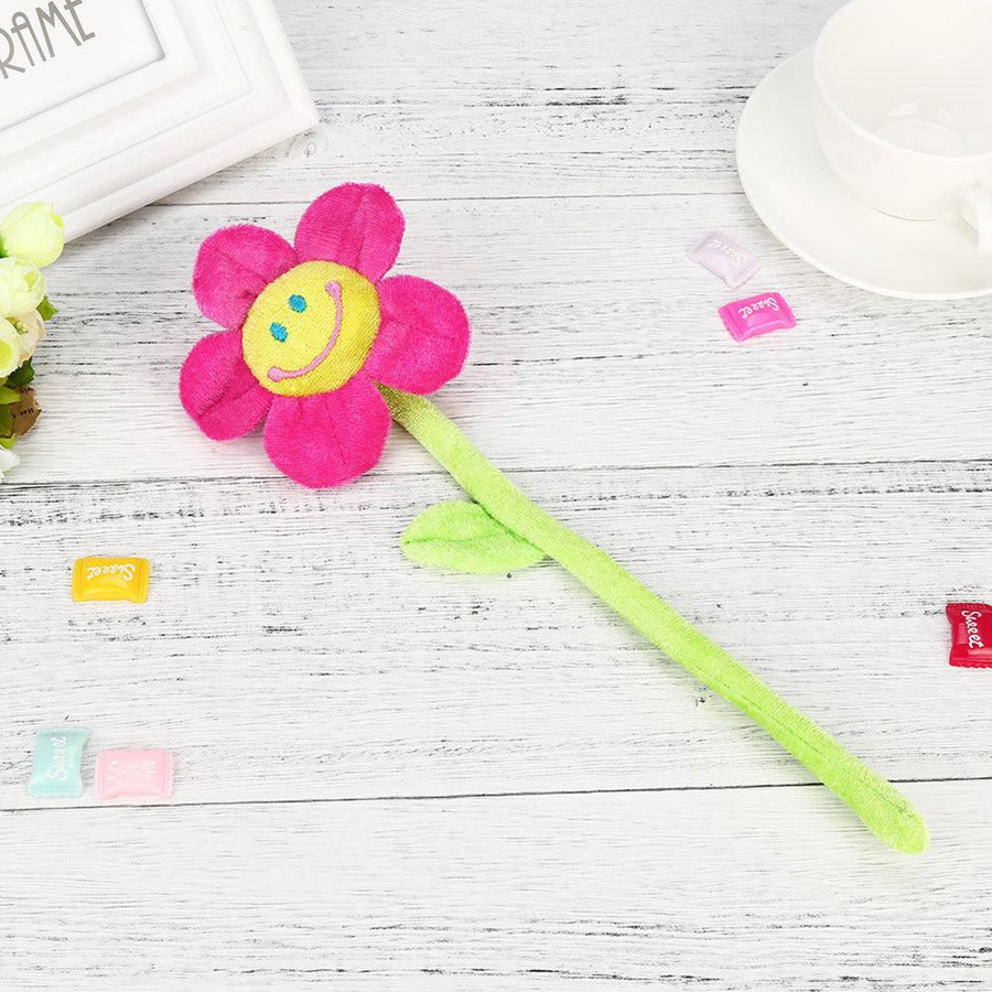 Amusedly Plüsch Gänseblümchen Sonnenblume Stofftier gelb - Bild 1