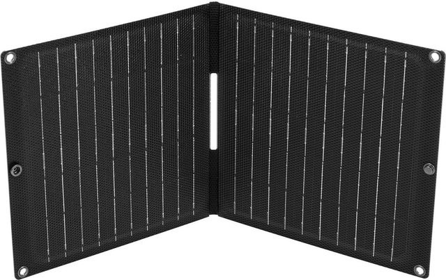 Sandberg Solar Charger 15W Lightweight faltbares Solarpanel mit USB-A und USB-C in Schwarz - Bild 1