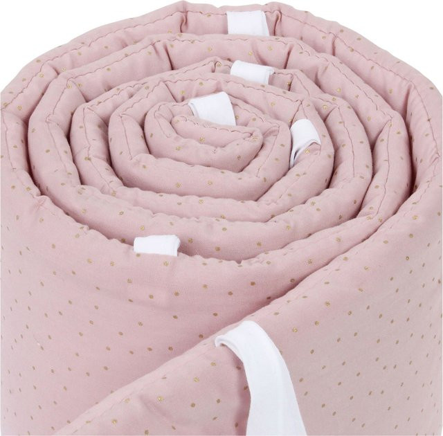 Babybay Nestchen Organic Cotton Royal in Pink für Beistellbett Maxi, Boxspring, Comfort und Comfort Plus - Bild 1