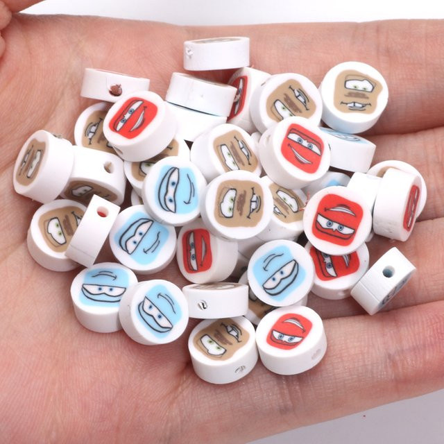Laudsong Perlen, Cartoon-Polymer-Ton, Unisex - Bild 1