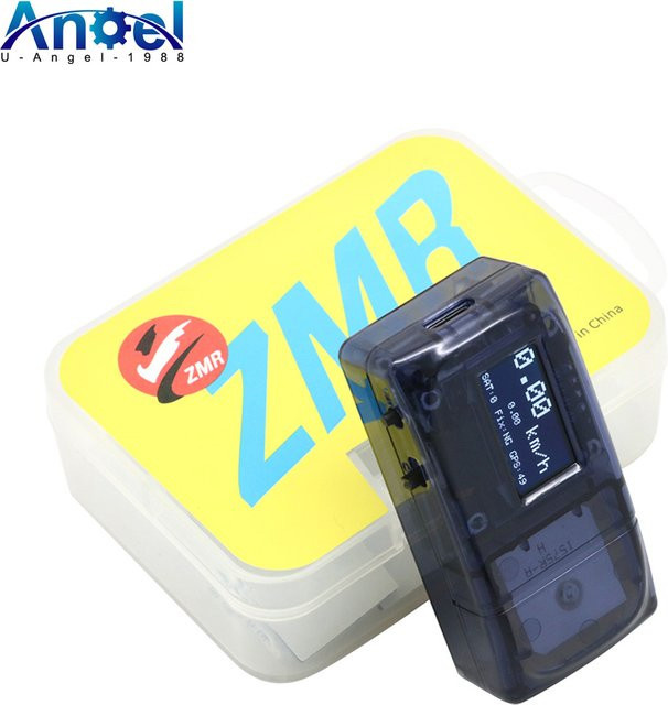 ZMR GPS Geschwindigkeitsdetektor Tachometer mit eingebauter LIPO-Batterie für RC Modell Flugzeuge, FPV Racing und Freestyle Drohnen DIY Teile - Bild 1