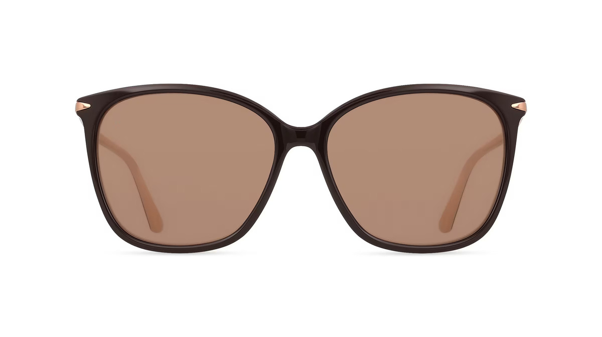 Rodenstock 3340 Sonnenbrille Butterfly, Vollrand, Kunststoff, braun, Damen - Bild 1