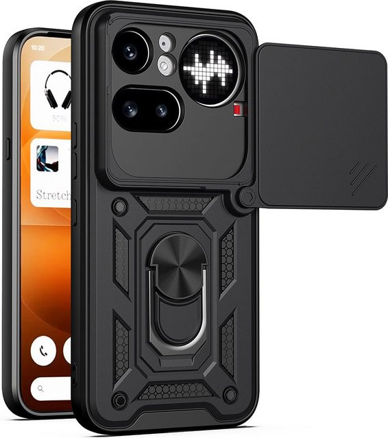 Techsuit CamShield Schutzhülle für Nothing Phone (4a) Pro in Schwarz - Bild 1