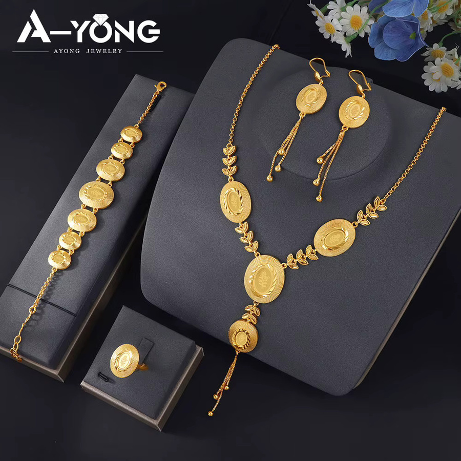 A-YONG AYONG JEWELRY Schmuckset, 999 Gold, Damen - Bild 1