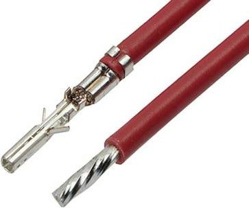 Molex Crimpkontakt mit Litze 2147612213 Bulk in Rot und Gold - Bild 1