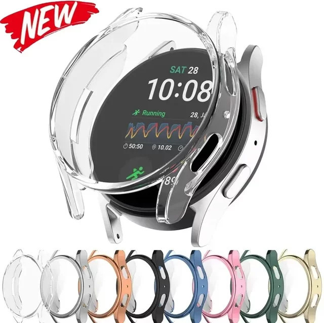 CHIICSMART Schutzhülle für Samsung Galaxy Watch 7/6, Schwarz, Unisex - Bild 1