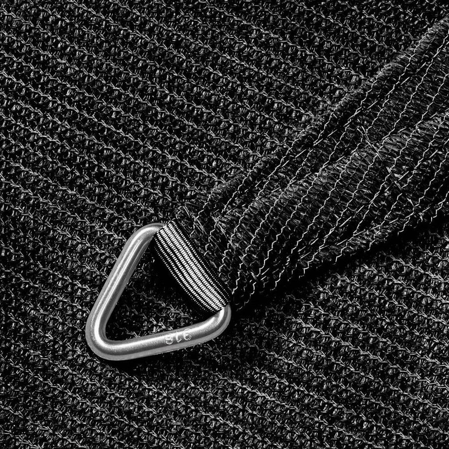 PLATINUM Sonnensegel Coolfit aus Polyethylen in Schwarz, B: 500 cm, H: 1 cm, L: 500 cm - Bild 2