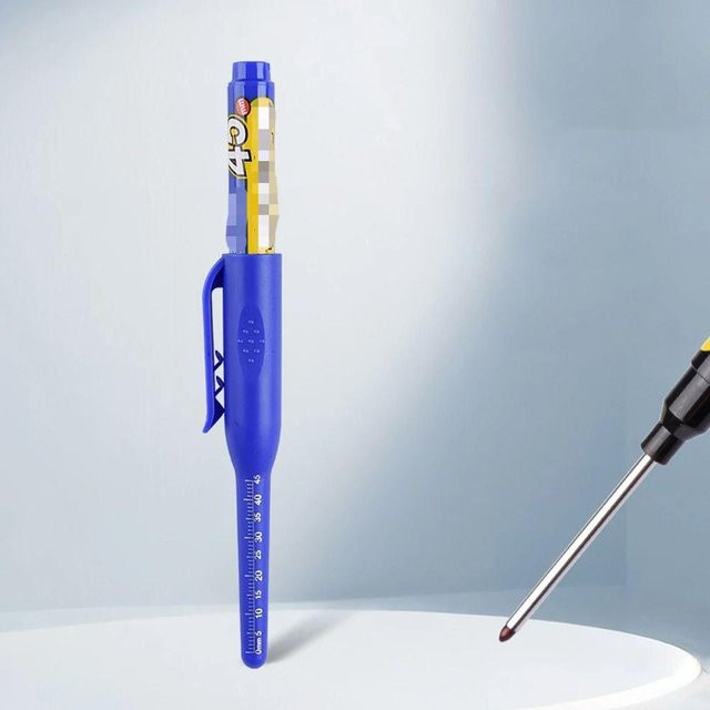 Multifunktions-Markierstift von Love Home Garden mit langer Spitze, wasserfester Permanent-Malstift in Blau - Bild 1