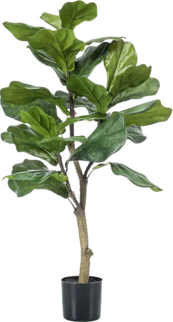 Künstlicher Ficus Lyrata Mona von Aplanta, Höhe: 90 cm - Bild 1