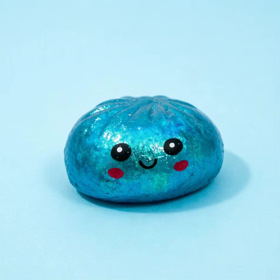 Potdemiel Bunte Simulierte Knödel-Squishy-Blindbox, Quetschspielzeug, ab 3 Jahre - Bild 4