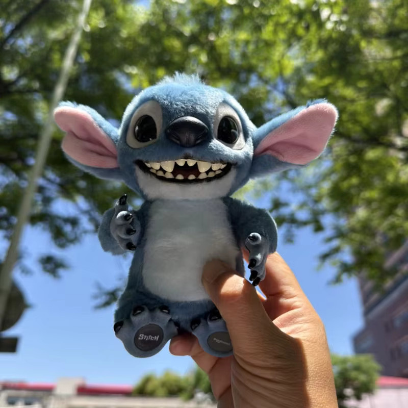Potdemiel Stitch Actionfigur, Plüschpuppe, Blau - Bild 4