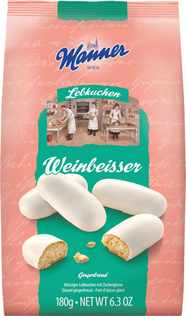 Manner Lebkuchen Weinbeisser 180 g - Bild 1