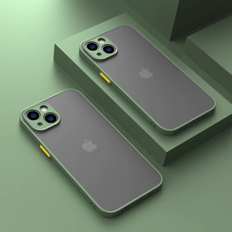 Stoßfeste Silikon Hard Cover Schutzhülle für Apple iPhone Modelle in Rot - Bild 2