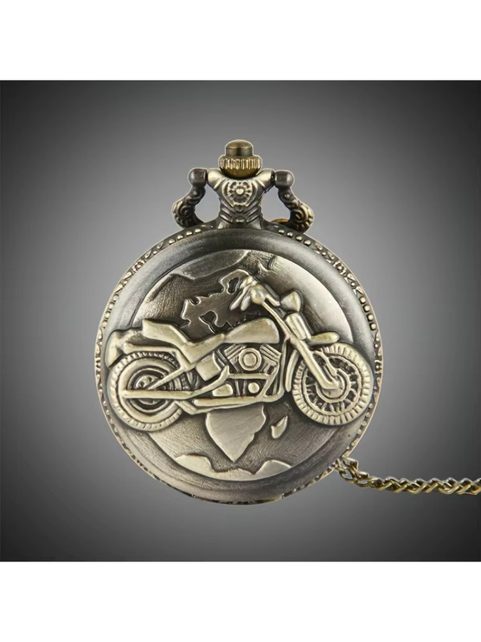 RUNERR Taschenuhr, Quarz, Messing, Bronze, Herren - Bild 2