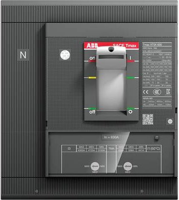 ABB XT5S 400 TMA 320-3 Leistungsschalter in Grau mit Einstellbereich 1600 - 3200A und Schaltspannung bis 690 V/AC - Bild 1