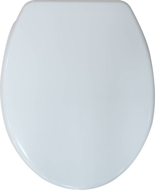 POCOline WC-Sitz Cassano aus Duroplast in Weiß mit Soft-Close-Funktion und ovaler Form - Bild 1