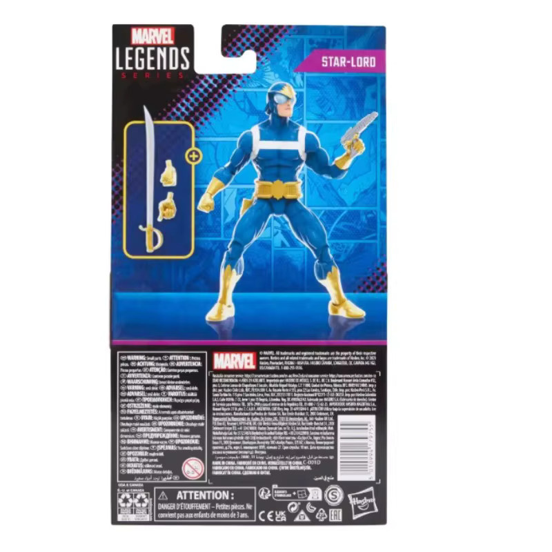 Hasbro Marvel Legends Series Star Lord, Actionfigur, Einzelfigur, ab 4 Jahren - Bild 2