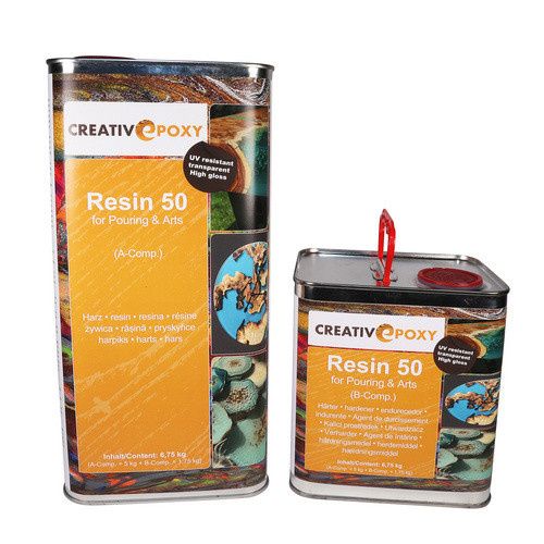 CREATIVePOXY Design-Gießharz Epoxy in Transparent, 6,75 kg - Bild 2