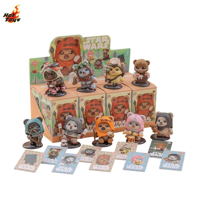 HotToys Star Wars COSBI Blind Box Ewok Mini Sammelfigur in Mehrfarbig - Bild 3