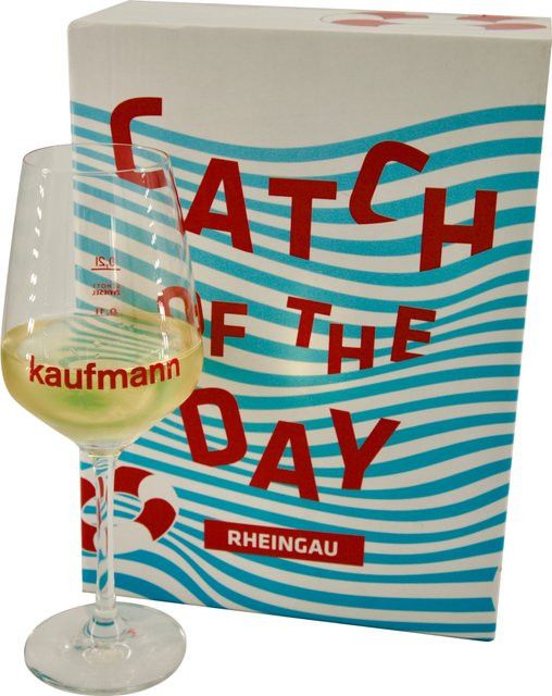 Kaufmann Catch of the Day Riesling Weißwein, Rheingau, trocken, 2024, 3,0 l - Bild 1
