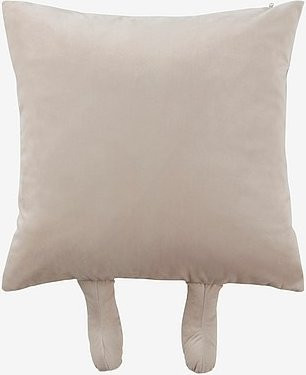 Jotex Kissenhülle FOOTY in Beige und Sand, B/T/H: 45 x 45 x 0 cm - Bild 1
