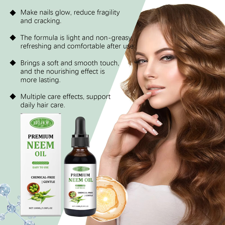 eelhoe Neemöl, 100 ml, Unisex, für Haare und Körper - Bild 4