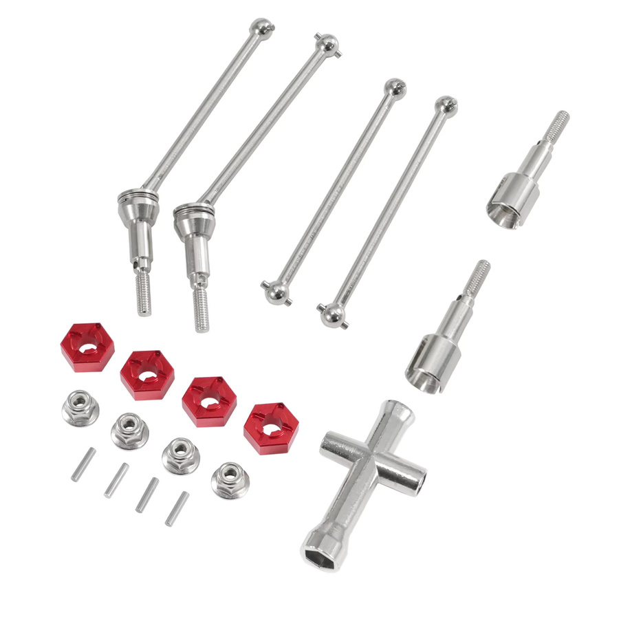 HBX Vordere und hintere Metall-CVD-Verbinder, 1:12, Zubehör - Bild 2